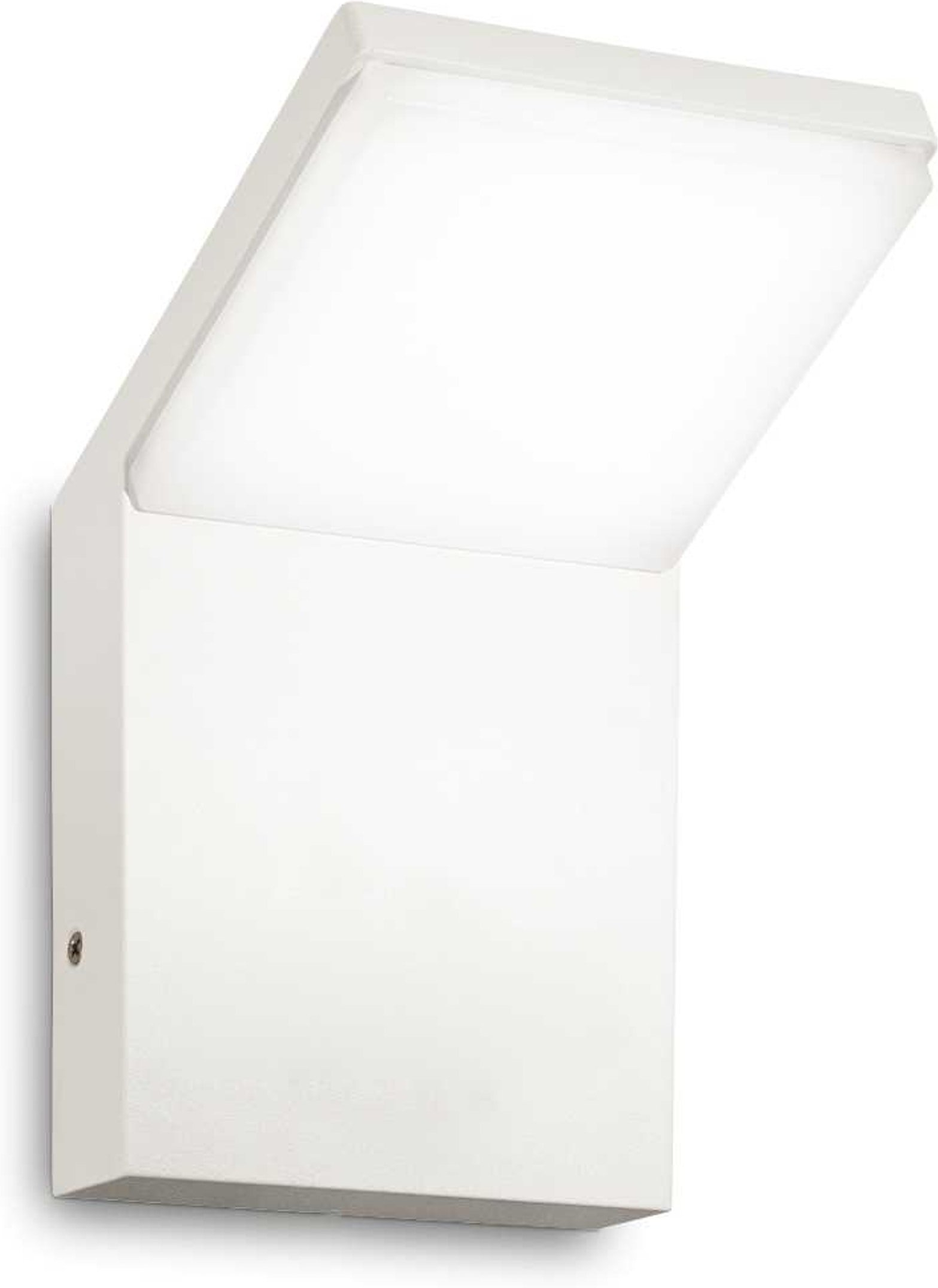 Udendørs Væglampe Ideal Lux Style Integreret Led 9w 750 Lm 3000k Ip54 Hvid