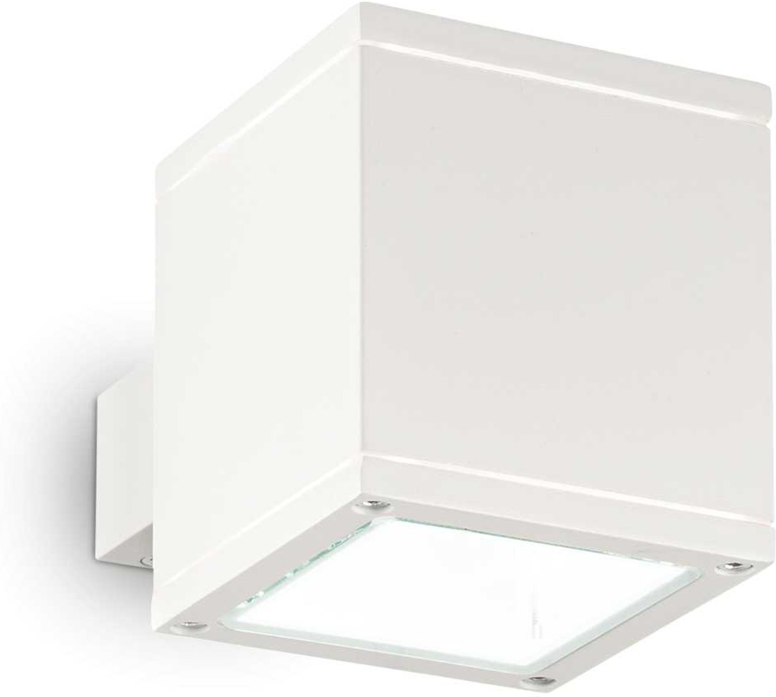 Udendørs Væglampe Snif Square - Hvid Aluminium, IP44 Tilbud