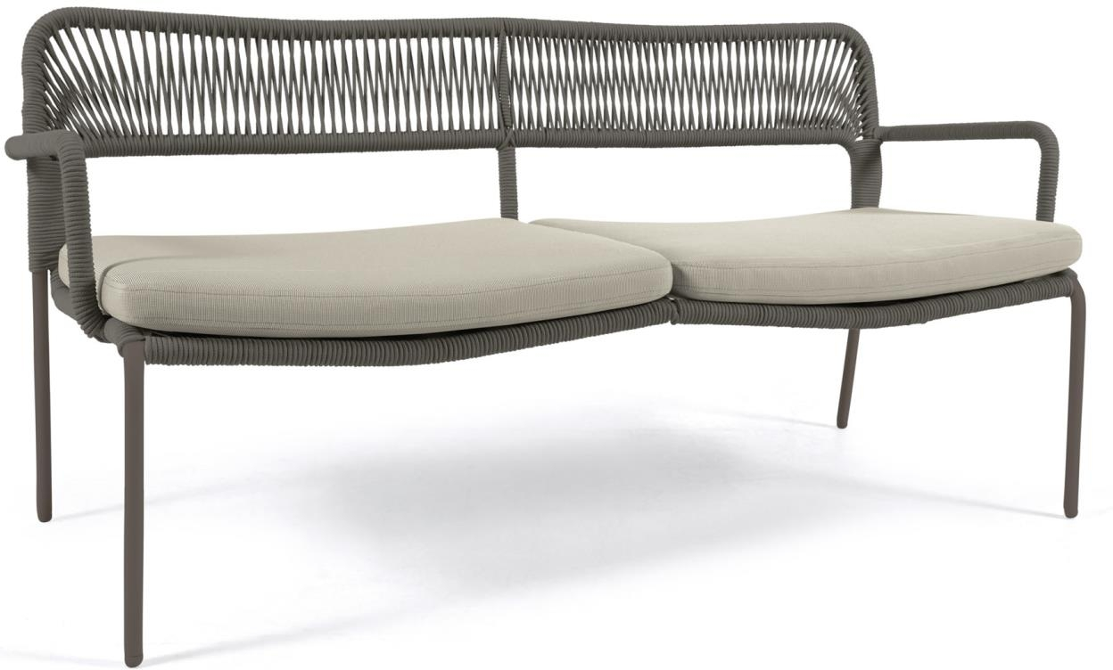 Udendørs Lounge Sofa til 2 - Grøn Kave Home Cailin