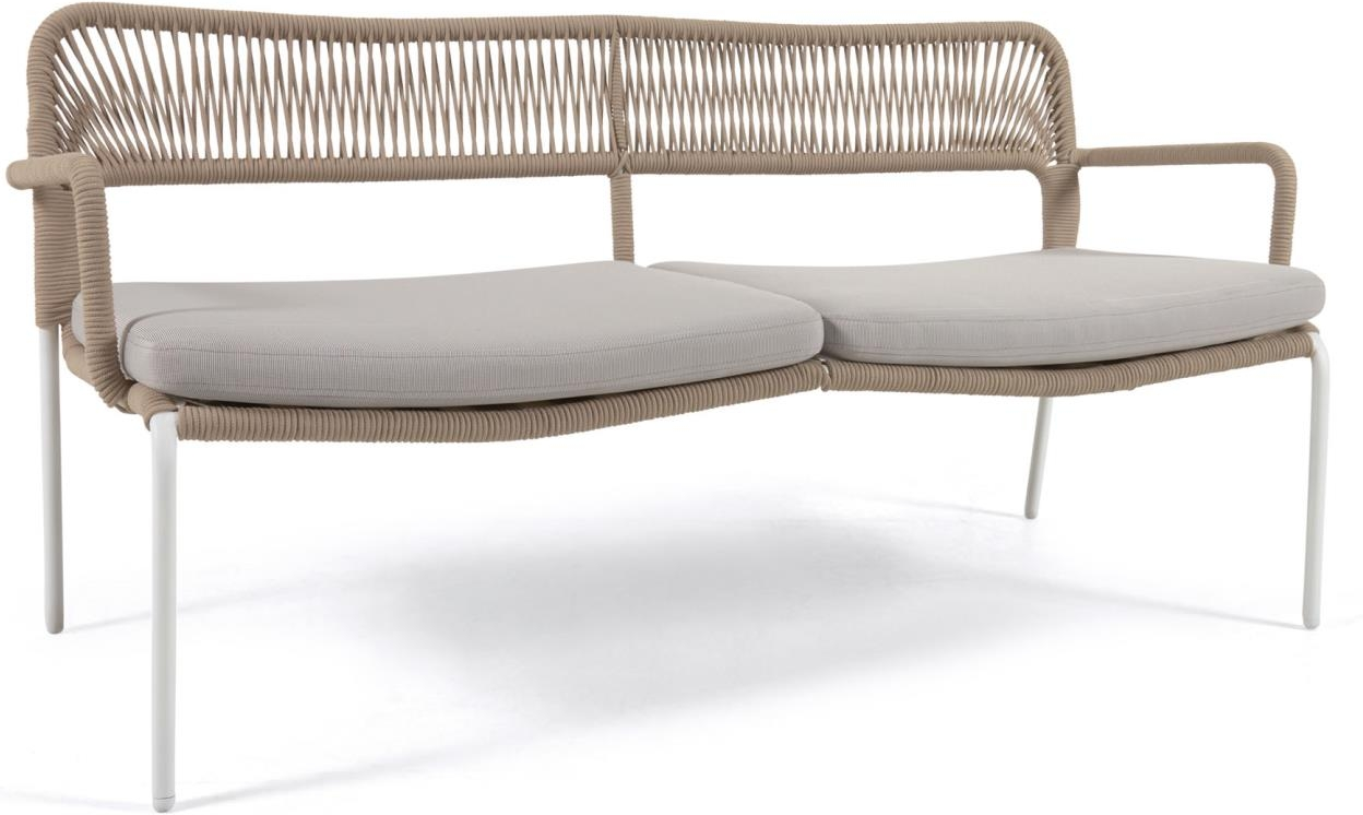 Udendørs 2-personers Sofa Cailin i Beige - Stil og Komfort