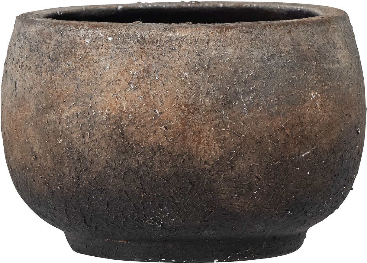Urtepotte Bloomingville Thira   Terrakotta ø15 Cm Brun