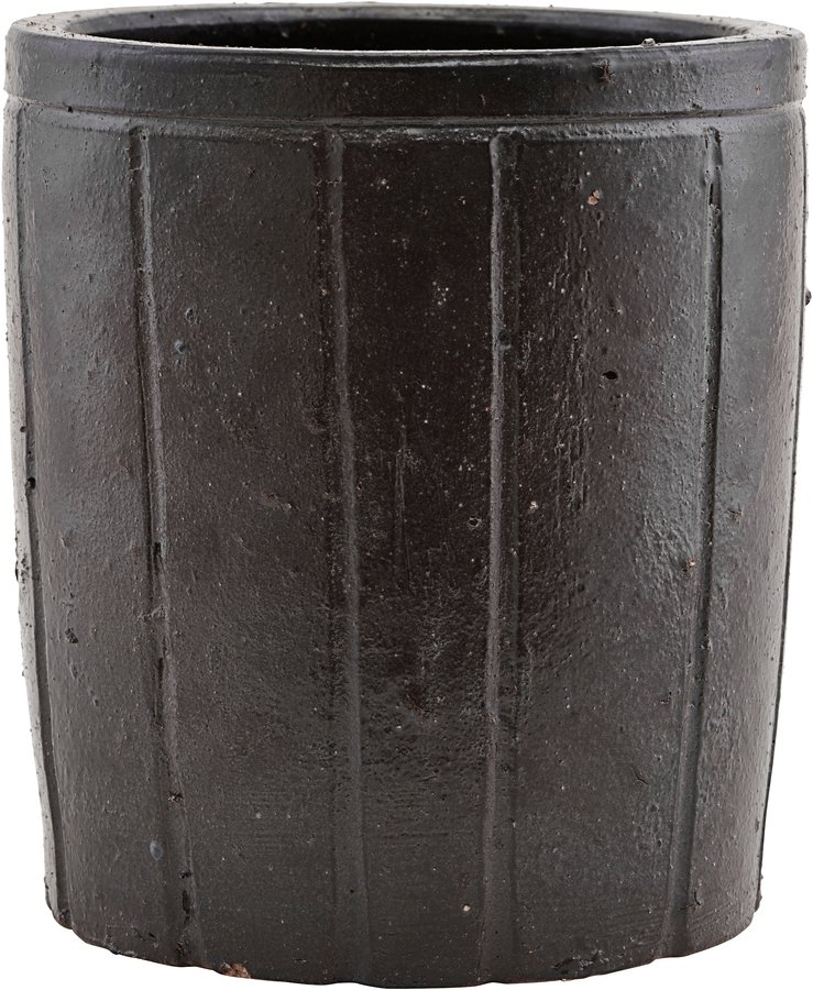 Urtepotte House Doctor Julian i Mat Brun Ler Ø18 cm