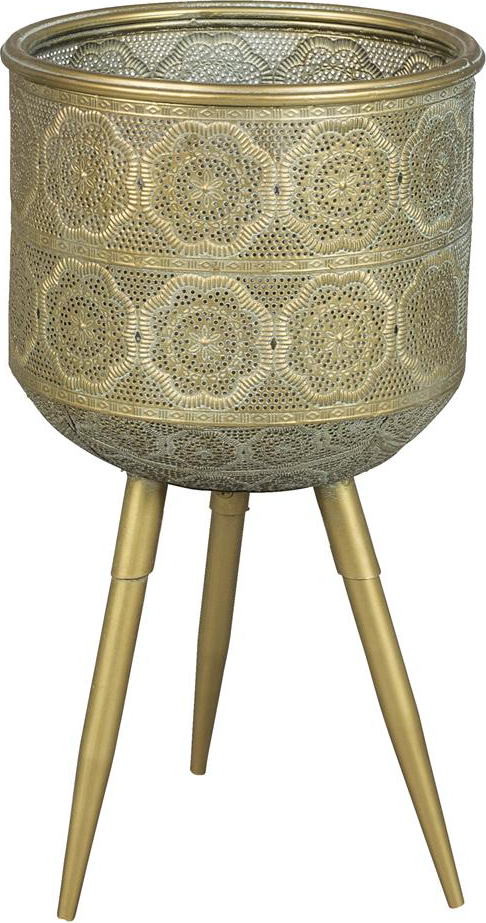 Urtepotte Og Krukke Dutchbone Botanique Taupe Jern ø25     45 Cm Vandtæt
