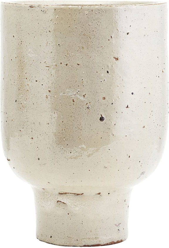 Elegant Beige Urtepotte fra House Doctor – 32 cm