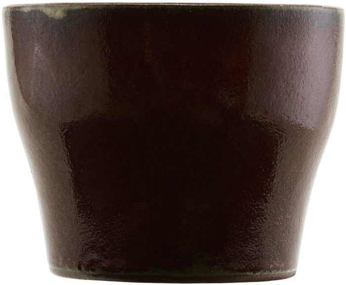 Urtepotteskjuler House Doctor Lin i Brændt Henna 13 cm