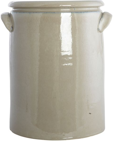 Urtepotteskjuler House Doctor Pottery   ø32ã H36 Cm Sandfarvet