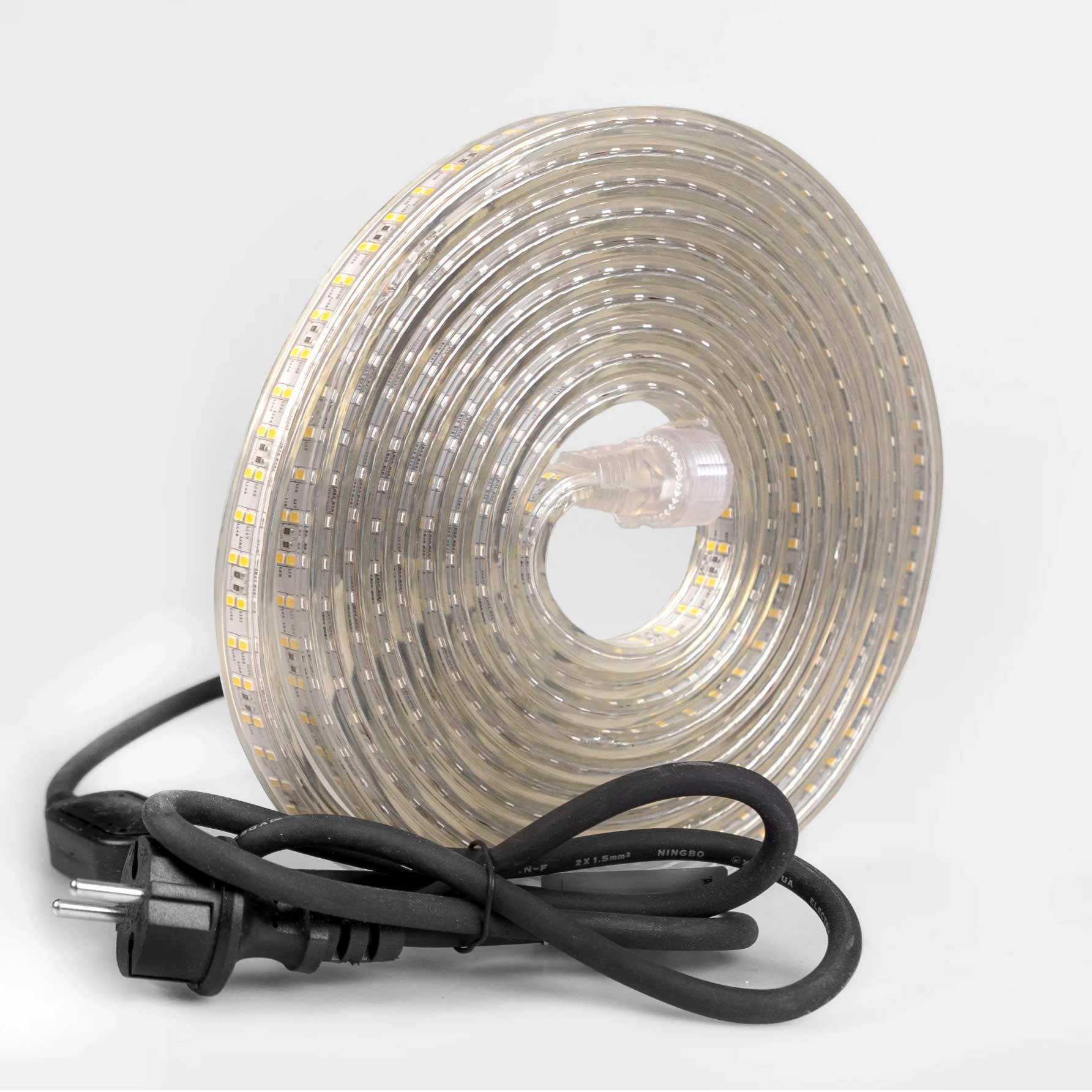 230vac Led Strips Varm Hvid 4000k  5meter