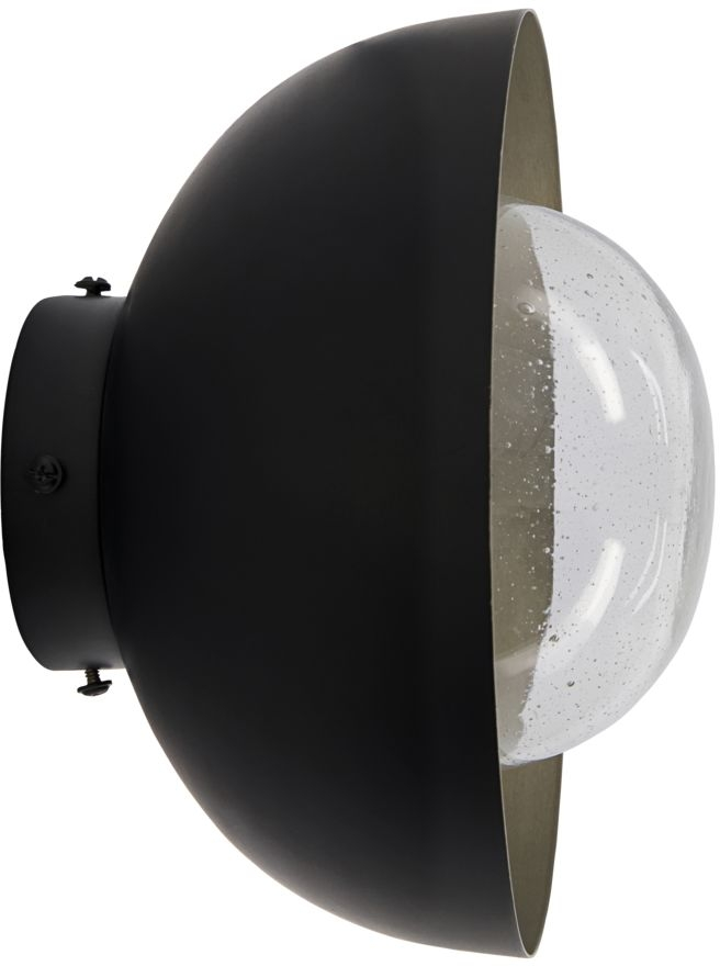 Væglampe Bynord Midtre – Minimalistisk Coal Belysning