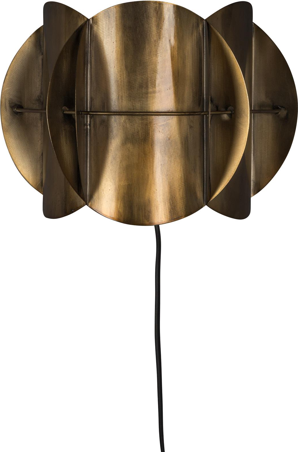 Væglampe Dutchbone Corridor Asymmetrisk Mid-century Mørkebrun Harpiks H19ã B27ã L135 Cm