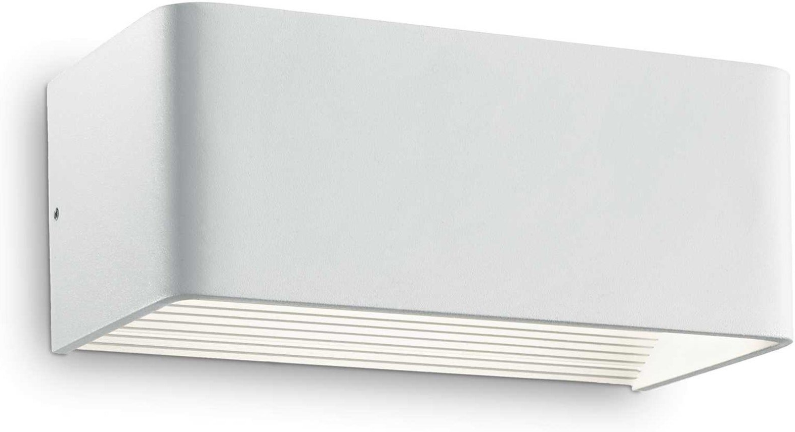 Væglampe Ideal Lux Click Hvid Pulverlakeret Aluminium Led 12w 1200lm 3000k