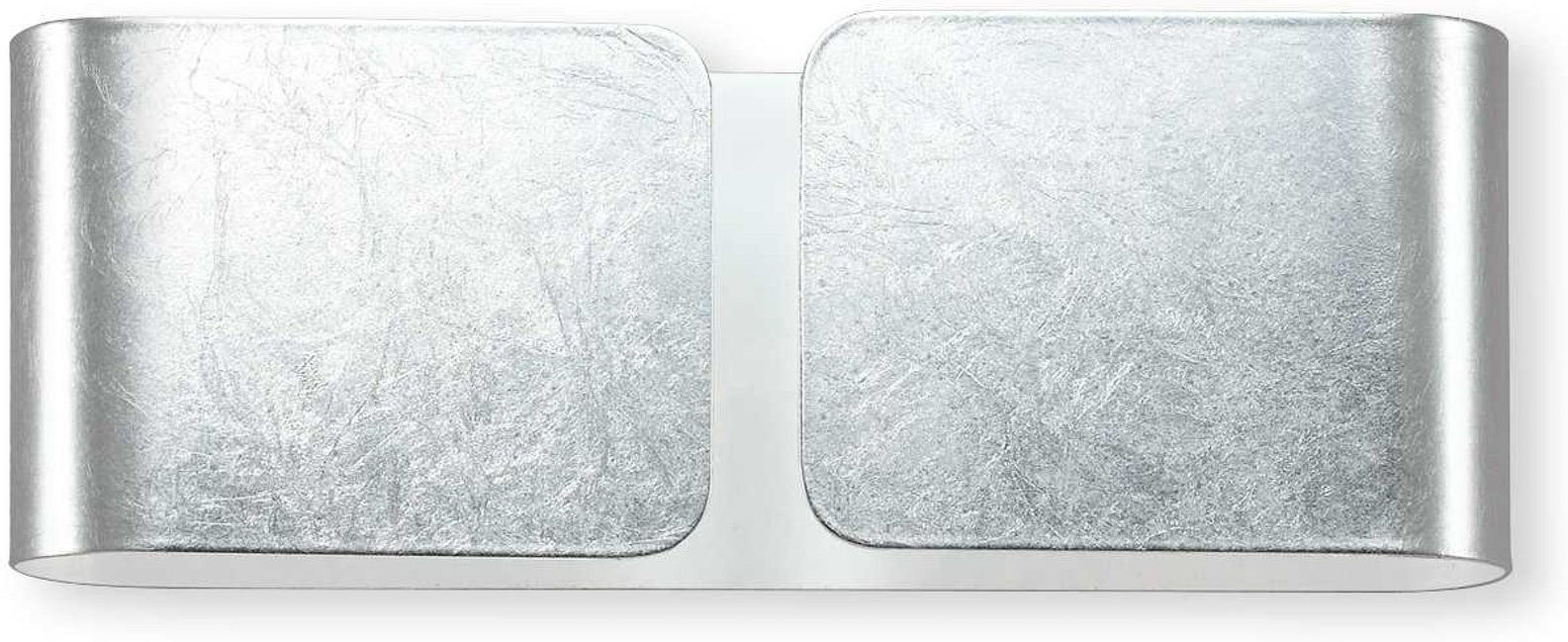Væglampe Ideal Lux Clip Sølv Metal Minimalistisk Design Inkl    G9 Led-pærer 2x3w 300 Lm