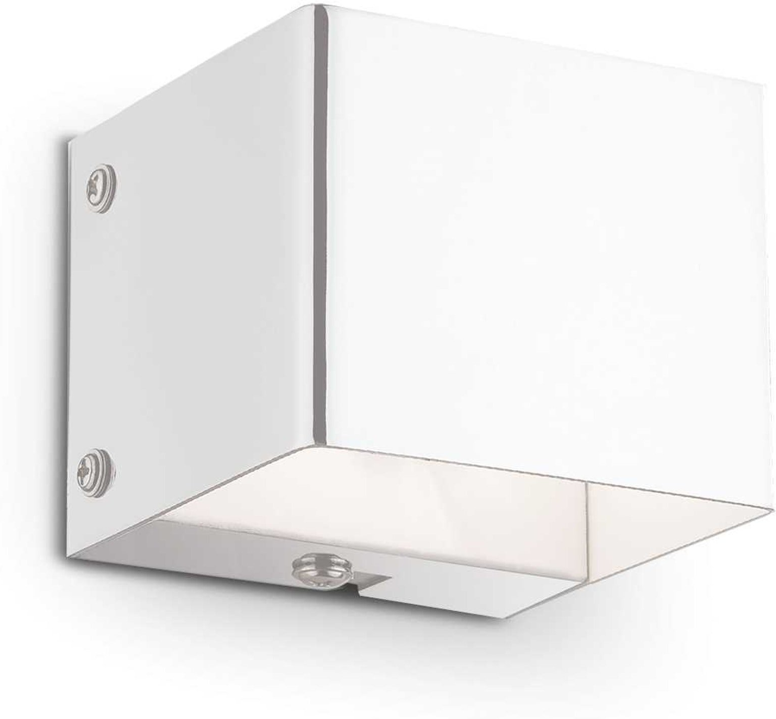 Elegant hvid væglampe med op- og nedlys fra Ideal Lux