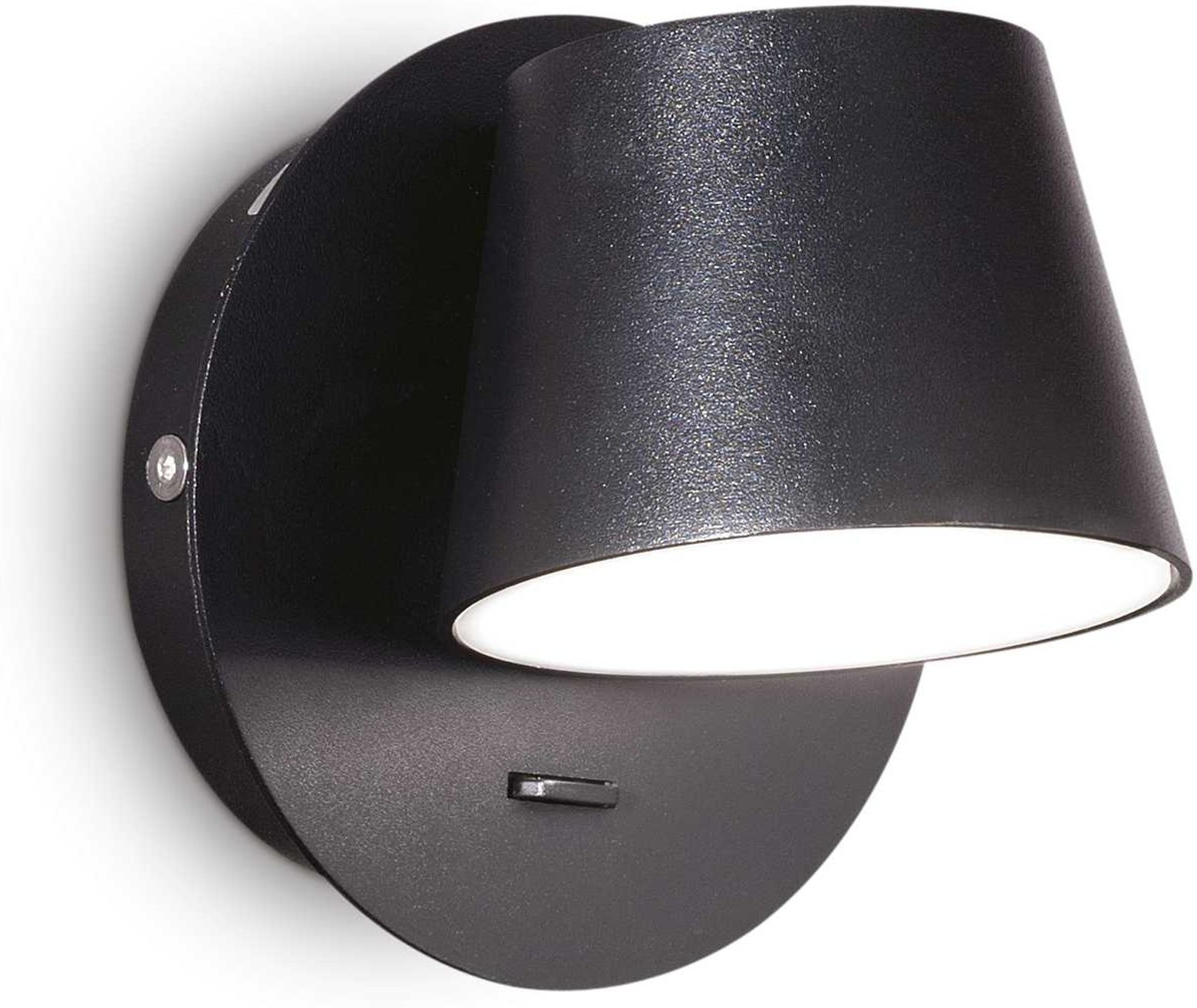 Elegant væglampe med roterende akryldiffuser fra Ideal Lux