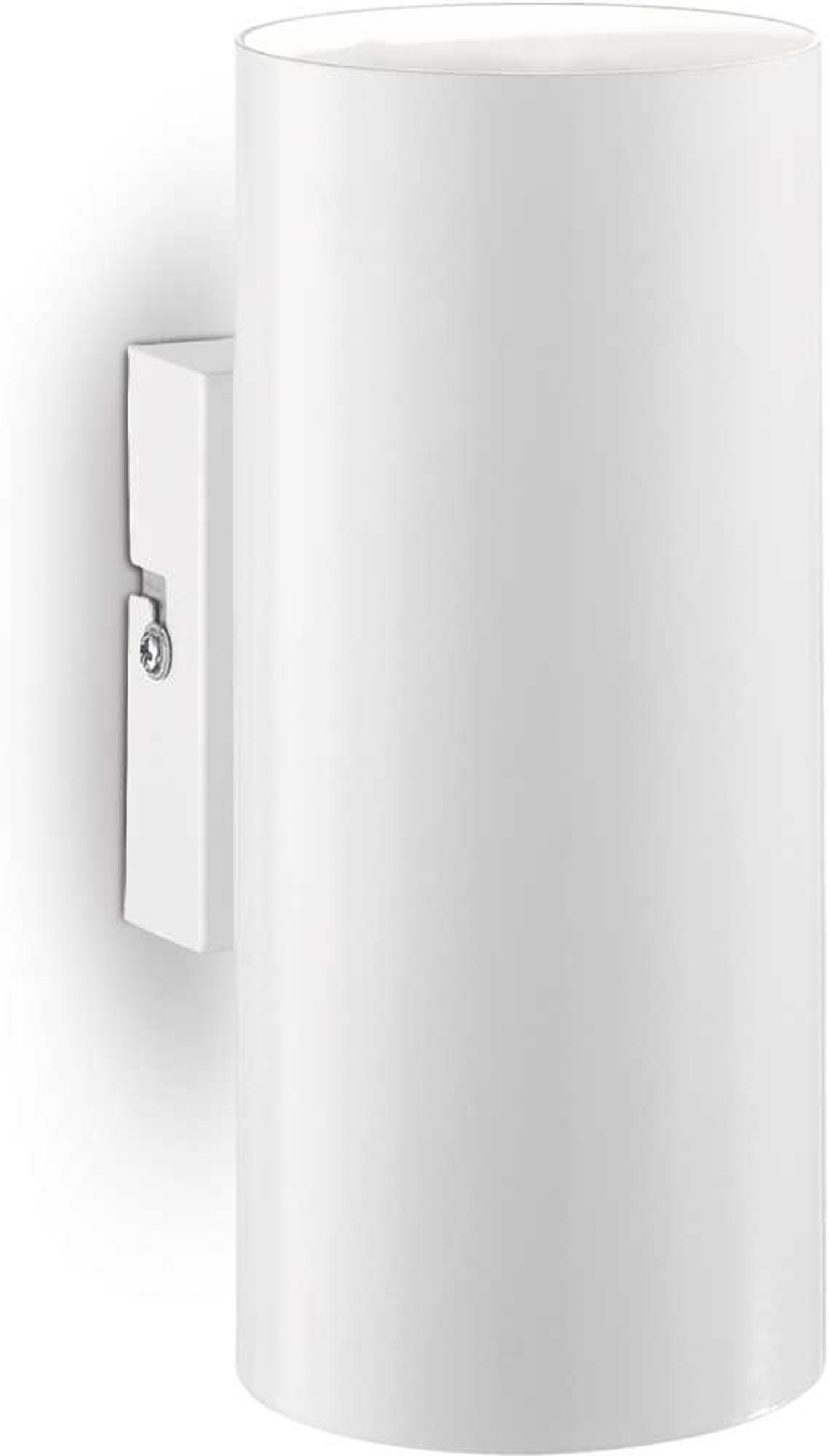 Stilfuld Hvid Metal Væglampe fra Ideal Lux Look