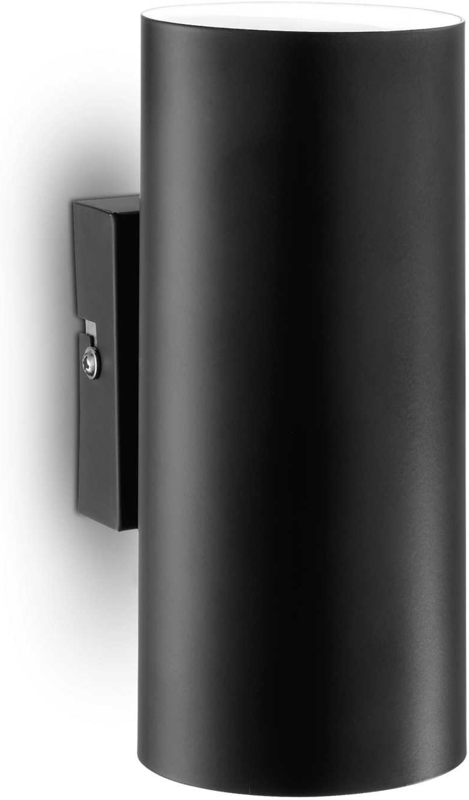 Væglampe Ideal Lux Look - Elegant Sort Metal Design