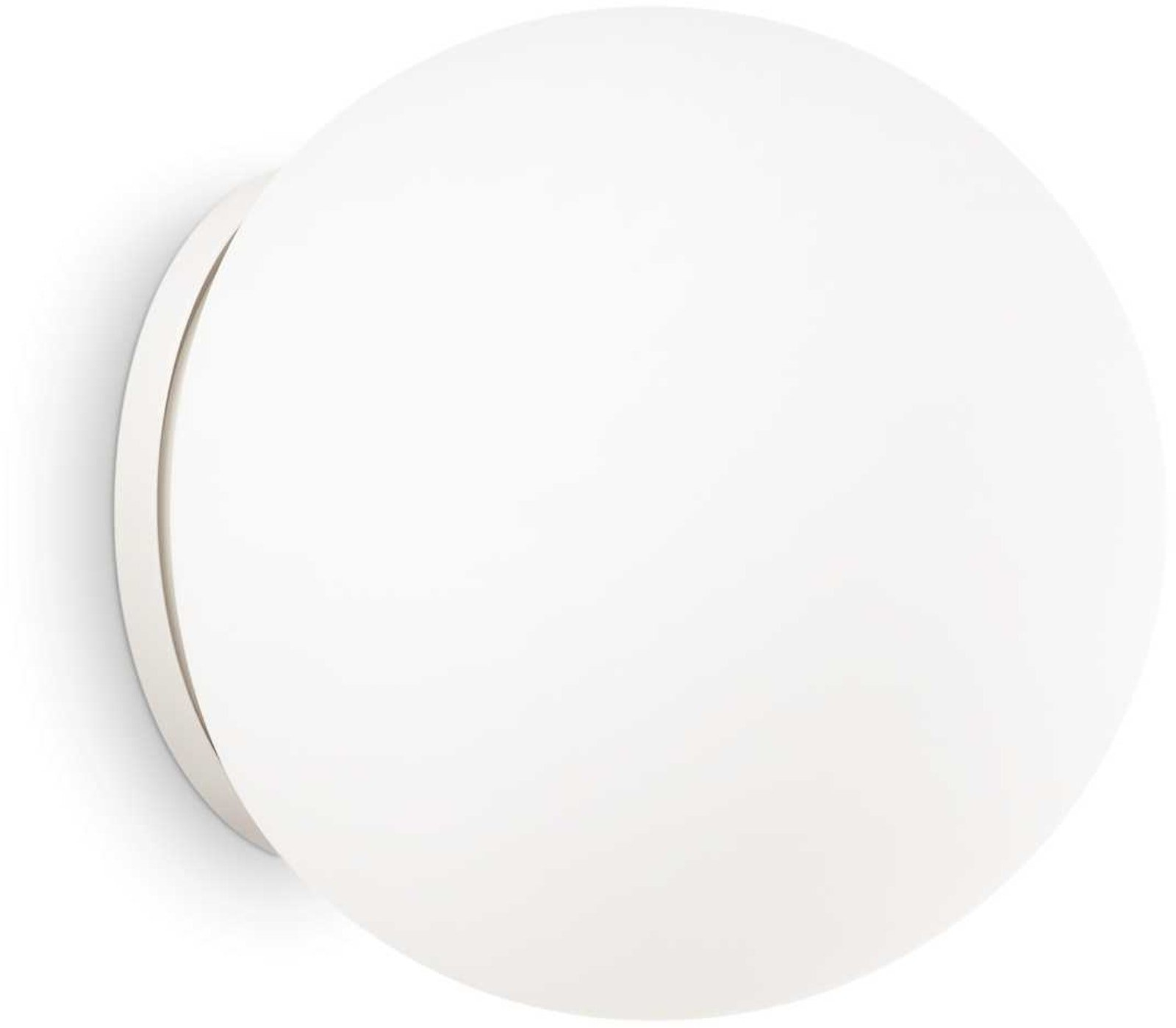 Elegant Væglampe Ideal Lux Mapa Bianco Ø20 cm – Tilbud!