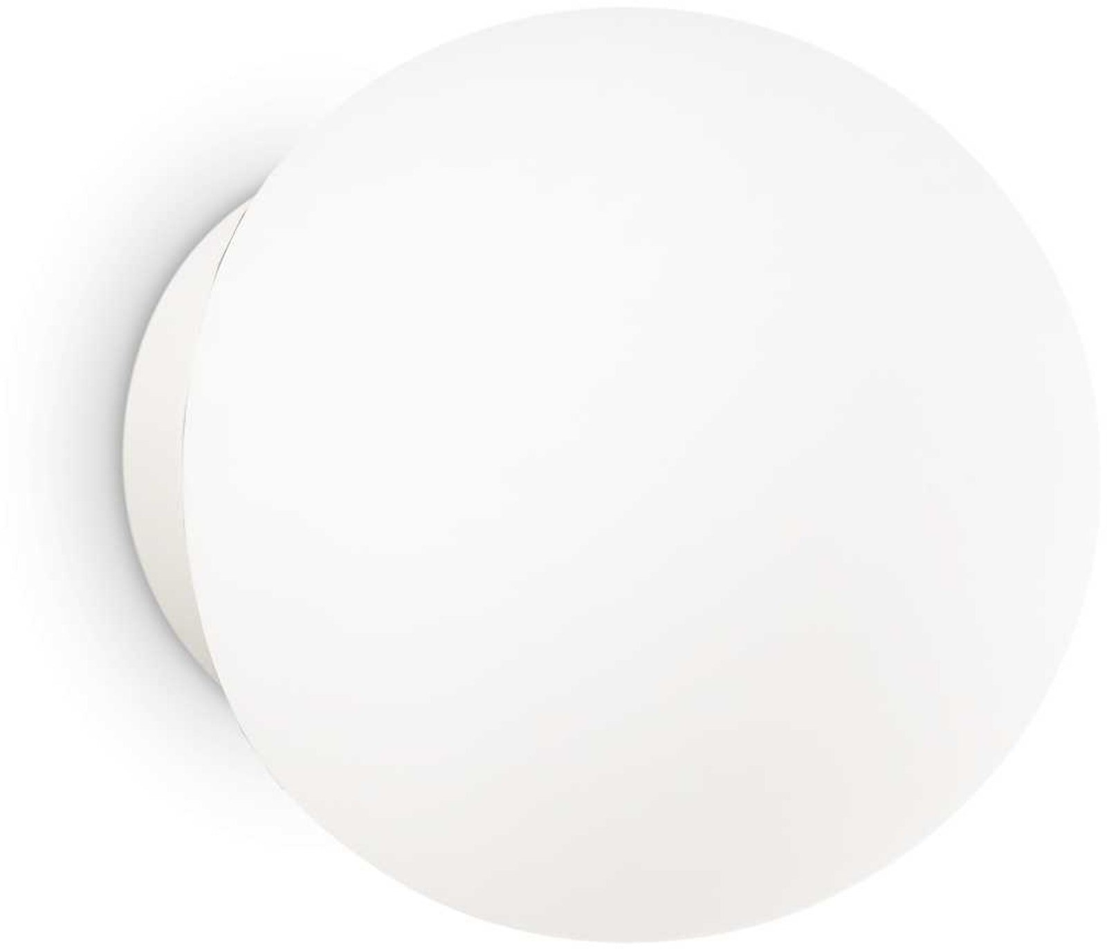 Elegant hvid væglampe fra Ideal Lux Mapa Bianco