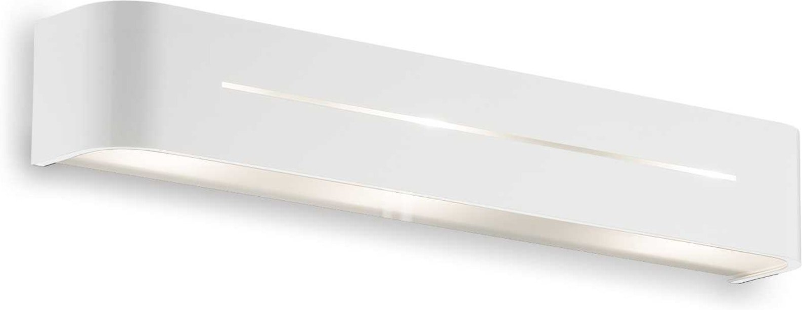 Elegant hvid væglampe fra Ideal Lux Posta-serien