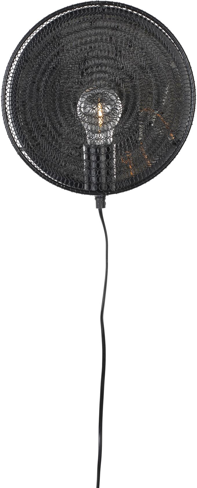 Væglampe Studio White Lea Askegrå Metal ø25   Cm Indendørslampe Med E27 Fatning Nordisk Design