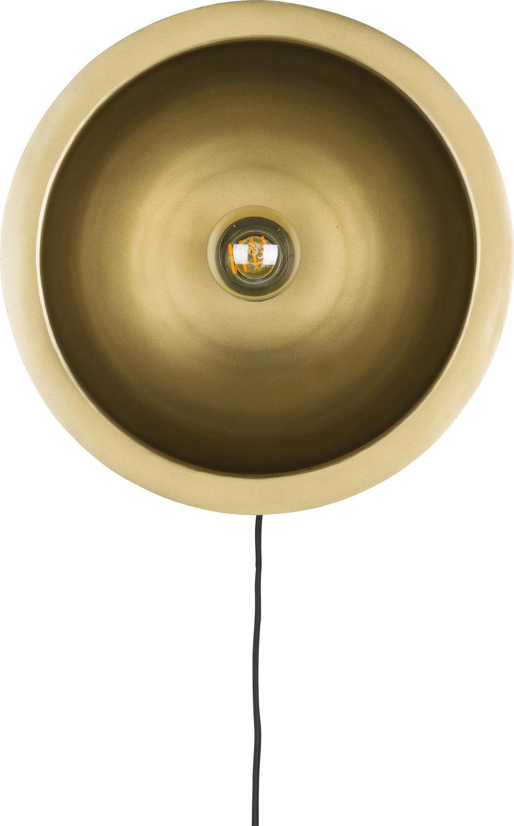 Væglampe Studio White Sunny Indendørs Gråbrun Jern ø30   15 Cm Dæmpbar
