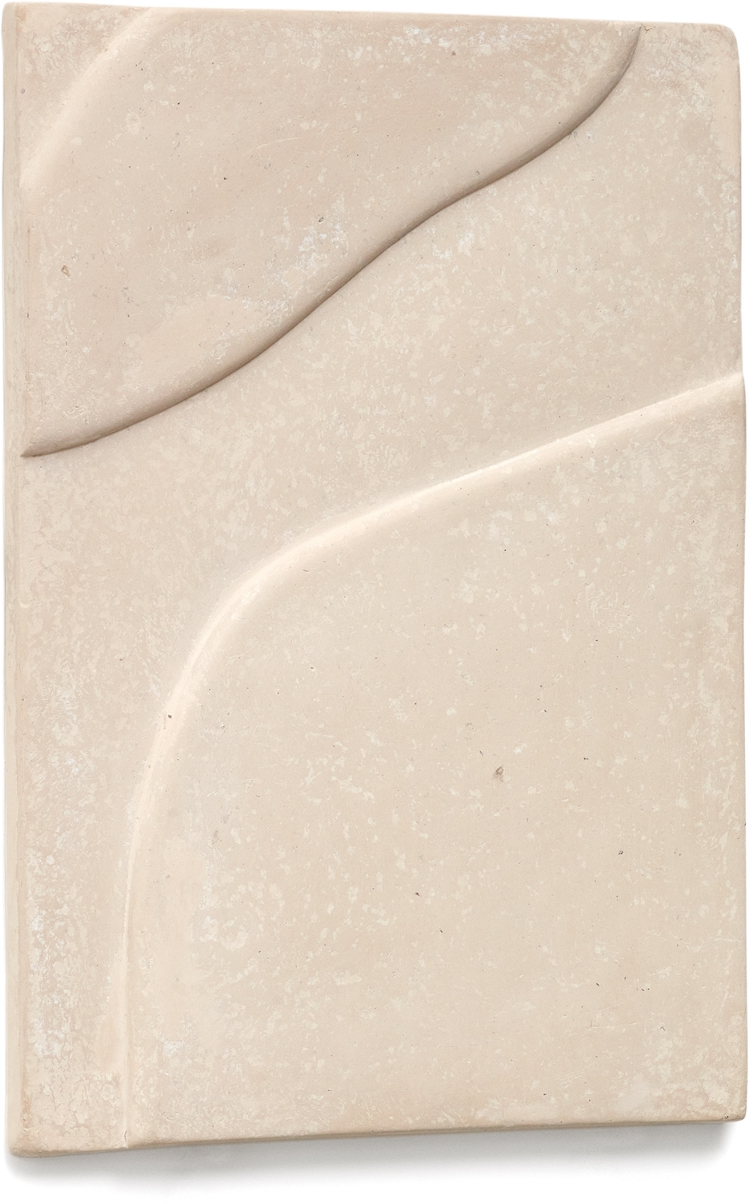 Vægophæng Kave Home Mirta Fun   Beige Papmaché     40   58 Cm