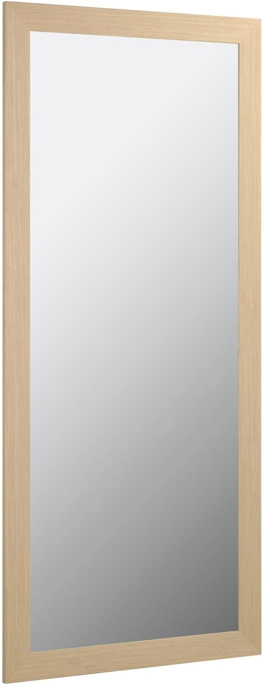 Vægspejl Kave Home Yvaine 180 5x80   Cm Natur Finér Mdf   Nordisk Tidløst Design