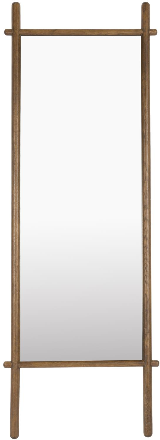 Vægspejl Studio White Solene i Mørk Egetræ - 160 cm