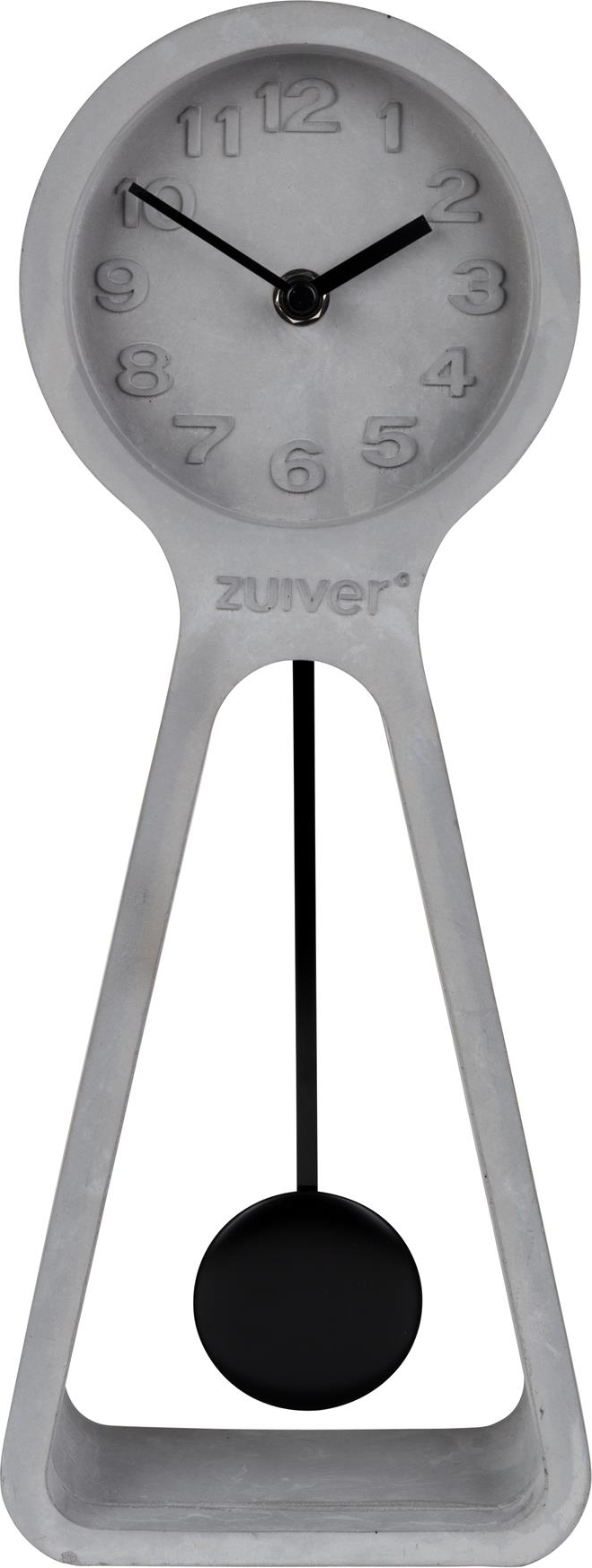 Vægur Zuiver Pendulum Grå Beton Designur 38 Cm