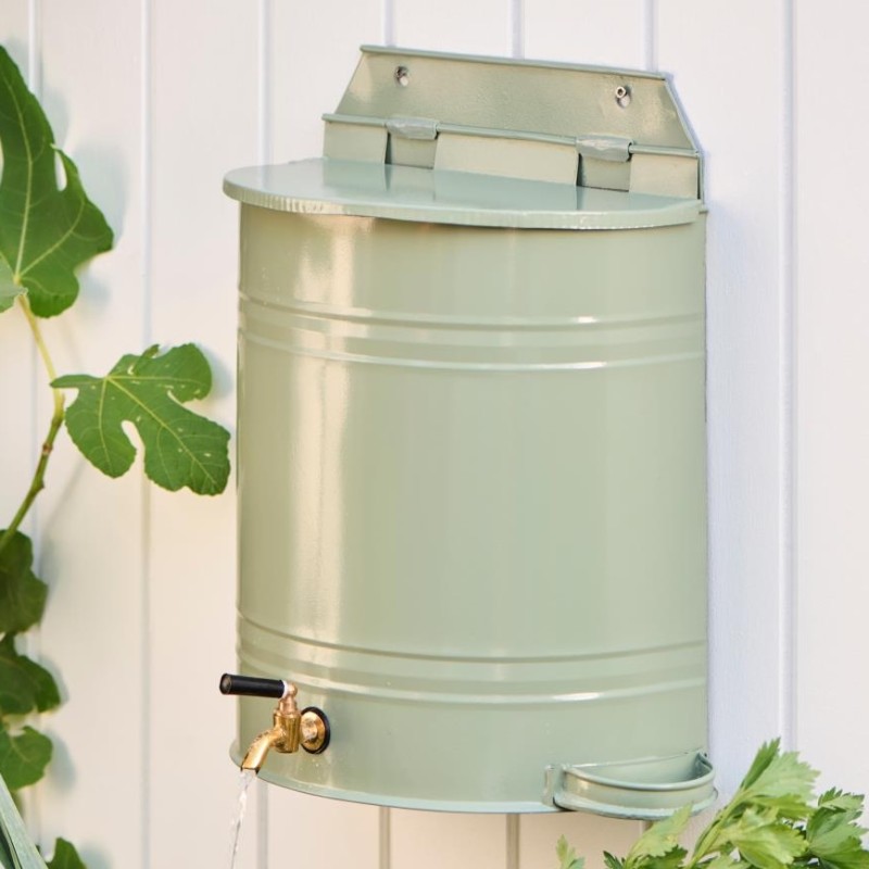 Vandbeholder    Væg    Hane Grøn Ib Laursen 10   Ltr