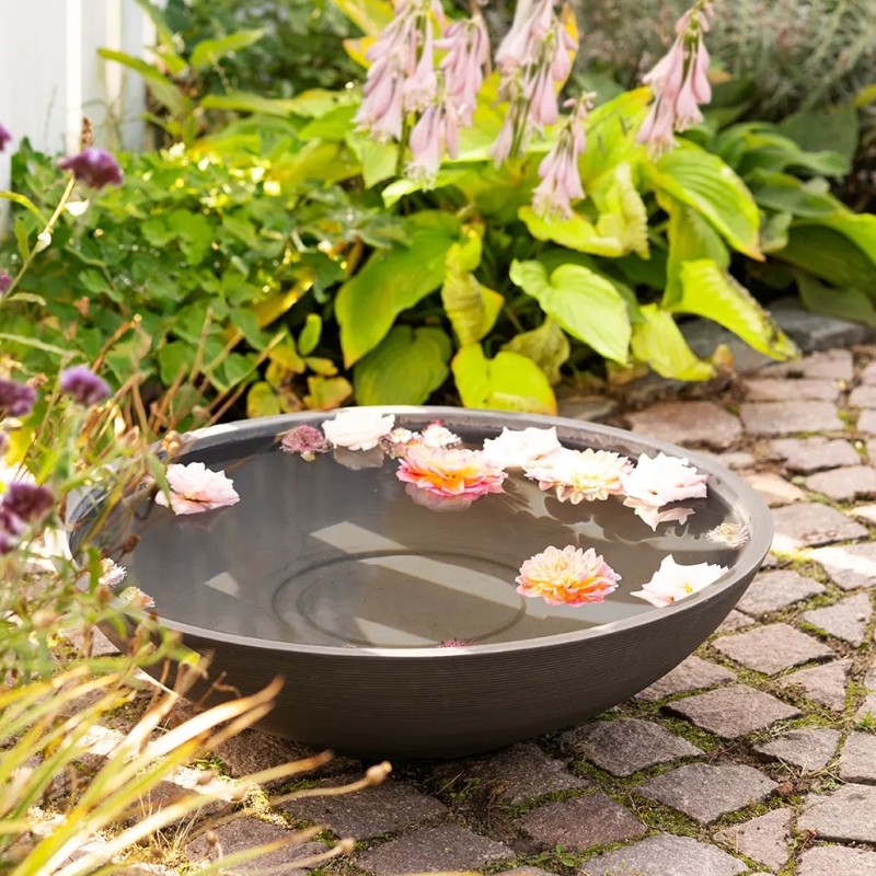 Vandblomst-fad  Quot Fleuriste Quot  Mørkegrå House Nordic  : 60 Cm