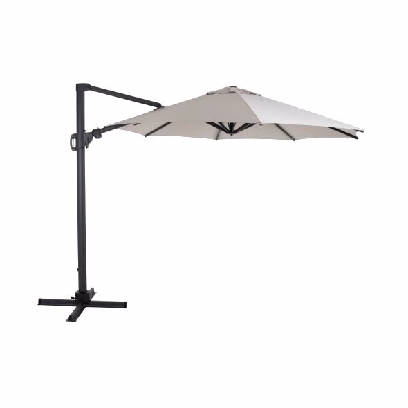 Varallo ø3m Sand Diverse   Haveparasol Brafab Enggården Havemøbler