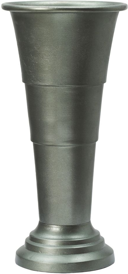 Vase Blomsterhandlervase House Doctor Florist Grøn ø21     H45 Cm Aluminium Vintageinspireret Elegance