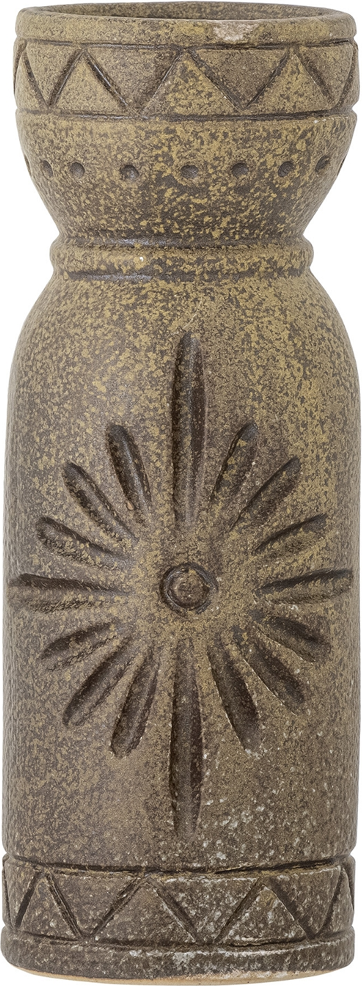 Vase Bloomingville Gerde ø7     21 Cm Brun Robust Stentøjsvase