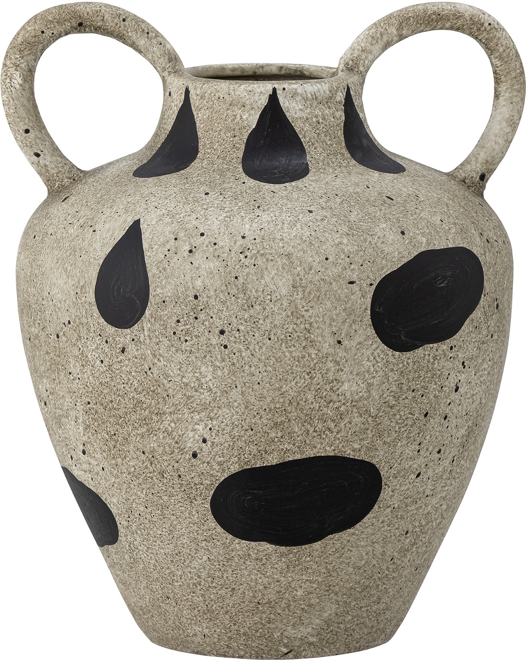 Vase Bloomingville Taye Dekorationsvase ø18ã H22 Cm Natur Stentøj