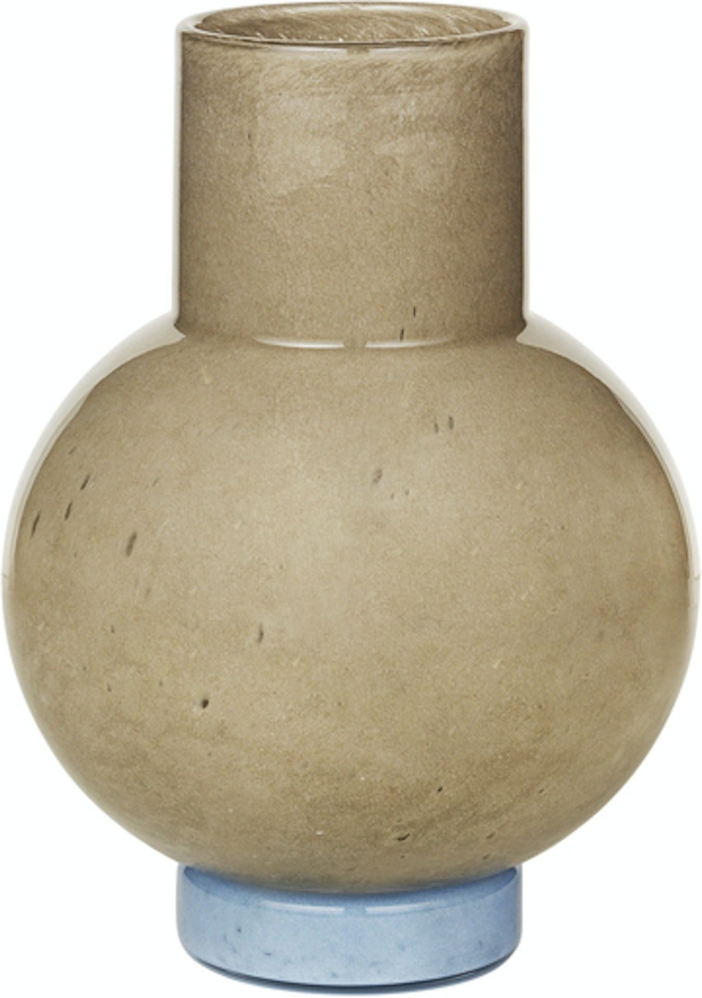 Multifarvet Glasvase fra Broste Copenhagen - Elegant Dekoration