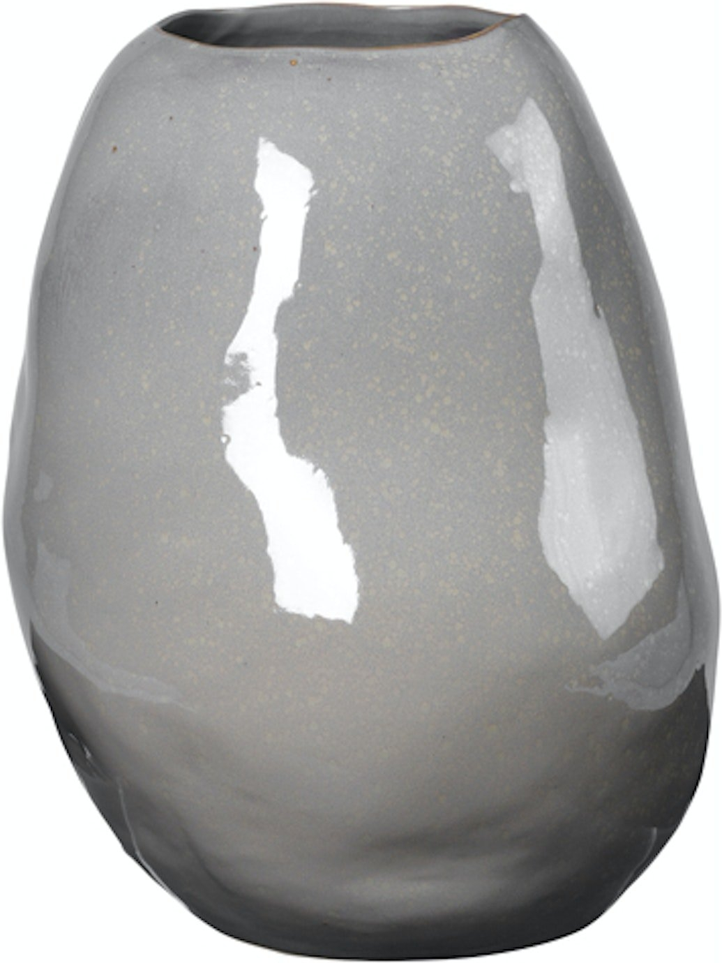 Elegant Grå Vase fra Broste Copenhagen – Perfekt til Dekoration