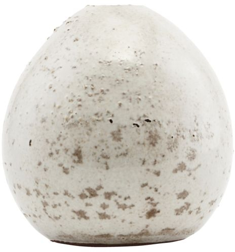 Vase Baby Farao fra House Doctor – Hvid Fajance 10 cm