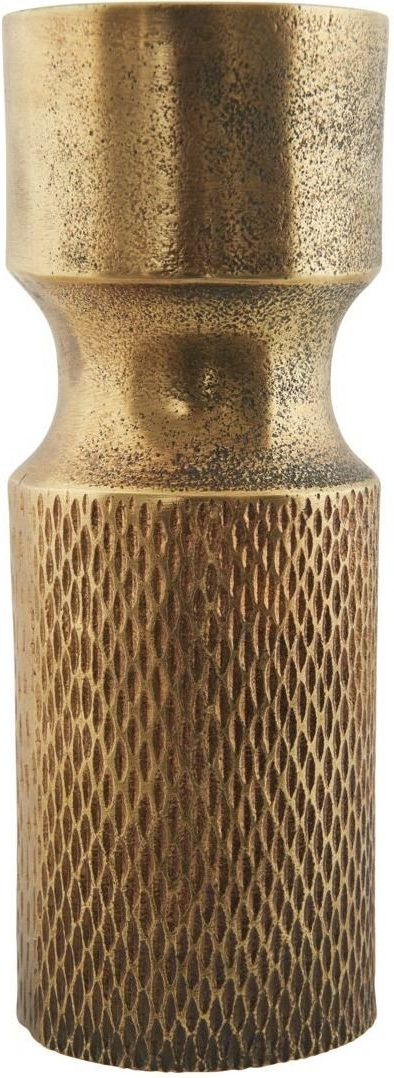 Vase House Doctor Cast ø8   H20 Cm Aluminium Messing