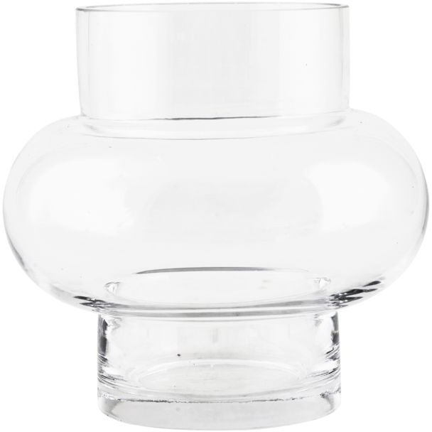 Vase House Doctor Forms   Klart Glas ø17   H16 Cm
