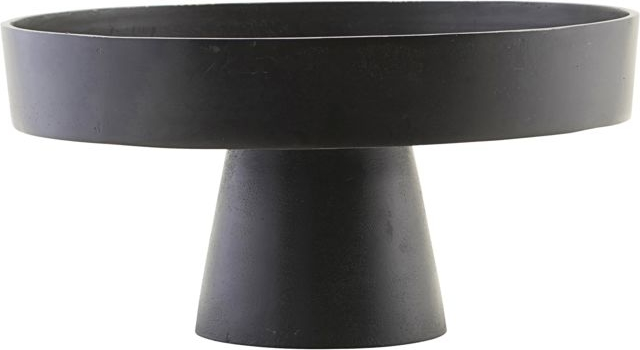 Elegant Sort Aluminium Vase fra House Doctor - Ø36 cm