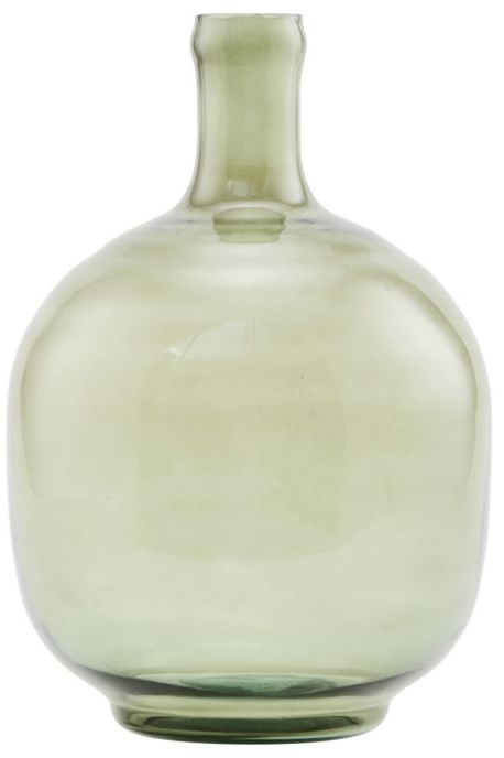 Vase House Doctor Tinka Glas Grøn ø24ã H31   Cm