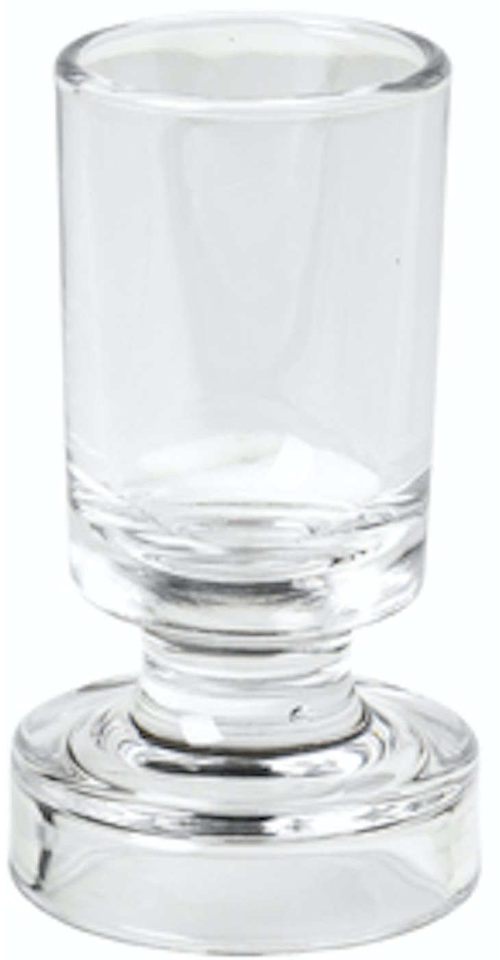 Elegant glasvase fra Broste Copenhagen - Petra 6x10 cm