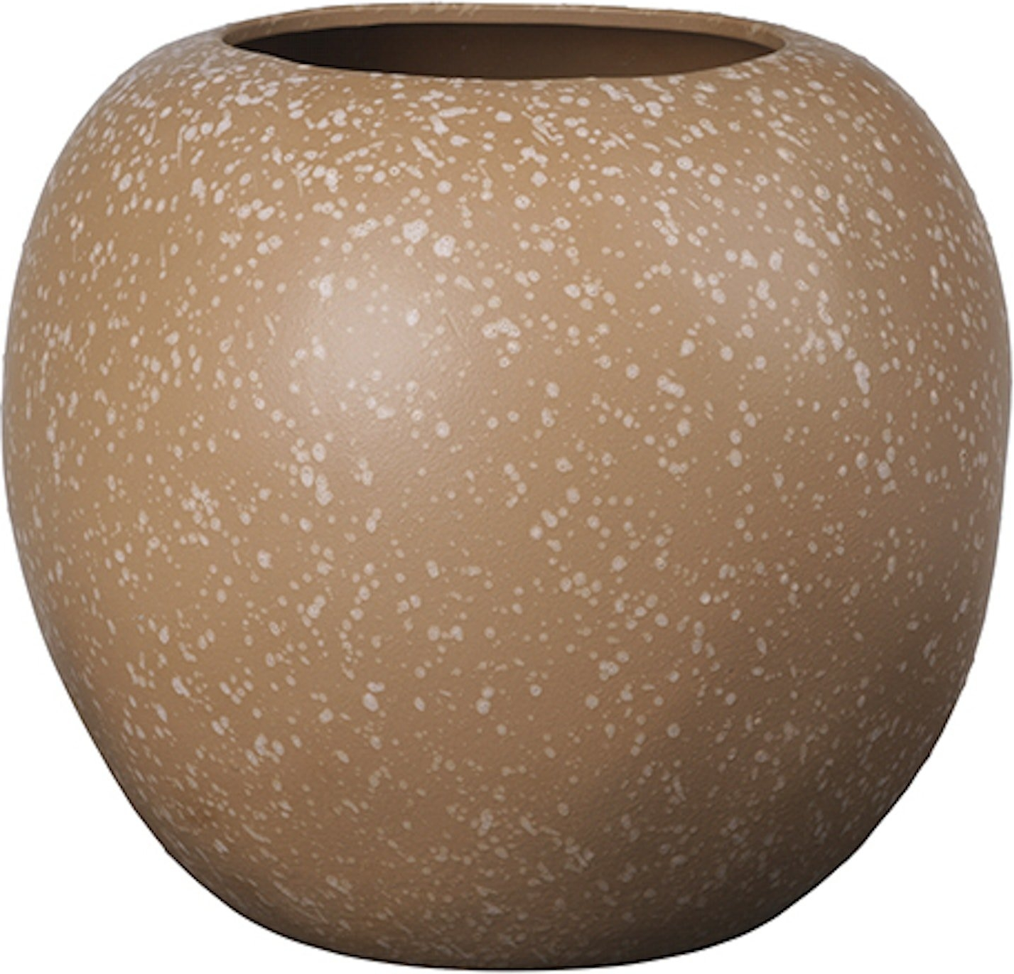 Vase i stentøj fra Broste Copenhagen - Brun Ø31 H28 cm