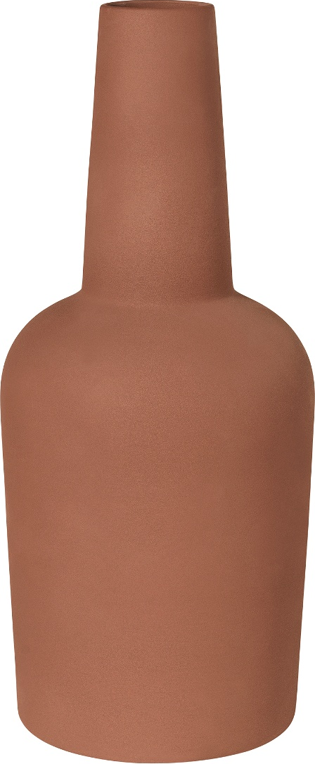 Vase Kristina Dam Dome 74 Cm Terracotta Rød   Stor Dekorationsvase