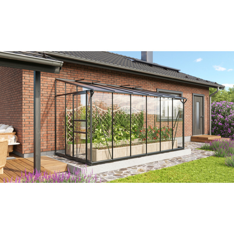 Vitavia Ida 7800 Sort 3mm Hærdet Glas   Sokkel