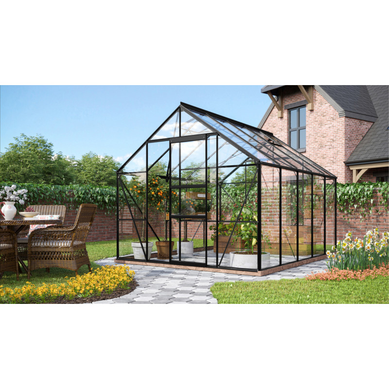 Vitavia Merkur 8300 Sort 3mm Hærdet Glas   Sokkel