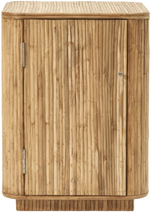 Vitrineskab Gro fra House Doctor – Elegant rattan opbevaring