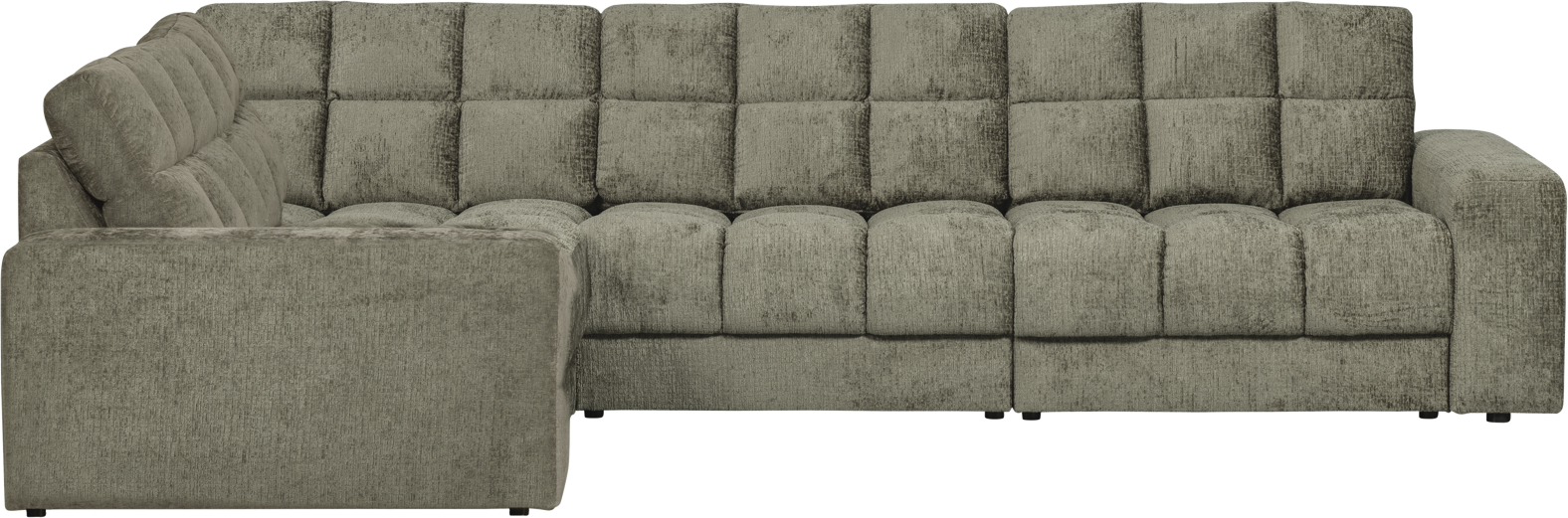 Woood Second Date Venstrevendt Hjørnesofa i Frost Velour