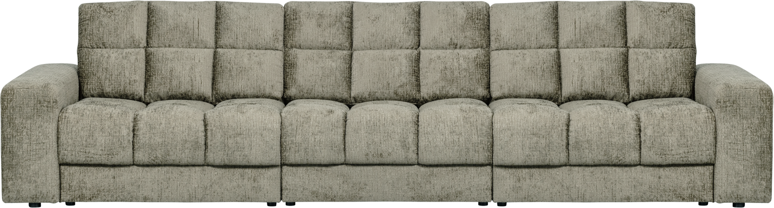 Woood Second Date Velour Sofa Frost - Luksus 3-personers Sofa