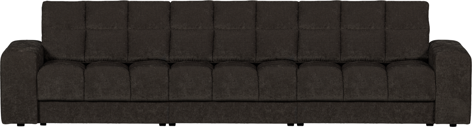 Woood Second Date 3-personers Sofa i Antracit Polyester